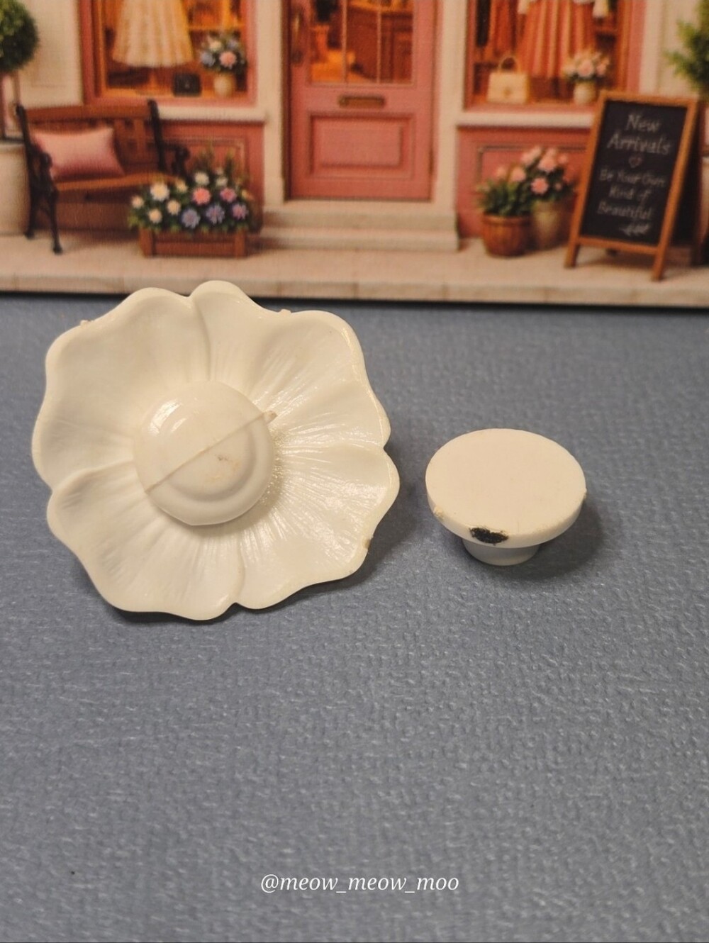 Vintage Flower Button and Lapel Pin